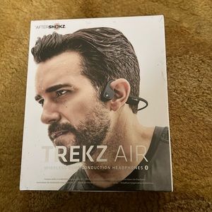 Trekz Air AfterShokz Bone Conduction Headphones- Slate Grey